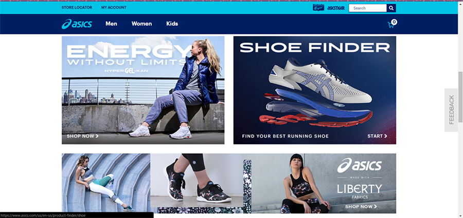 Asics voucher store