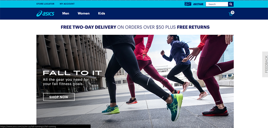 Asics in store store coupon