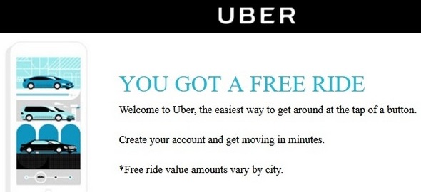 Uber coupon 2024 first ride