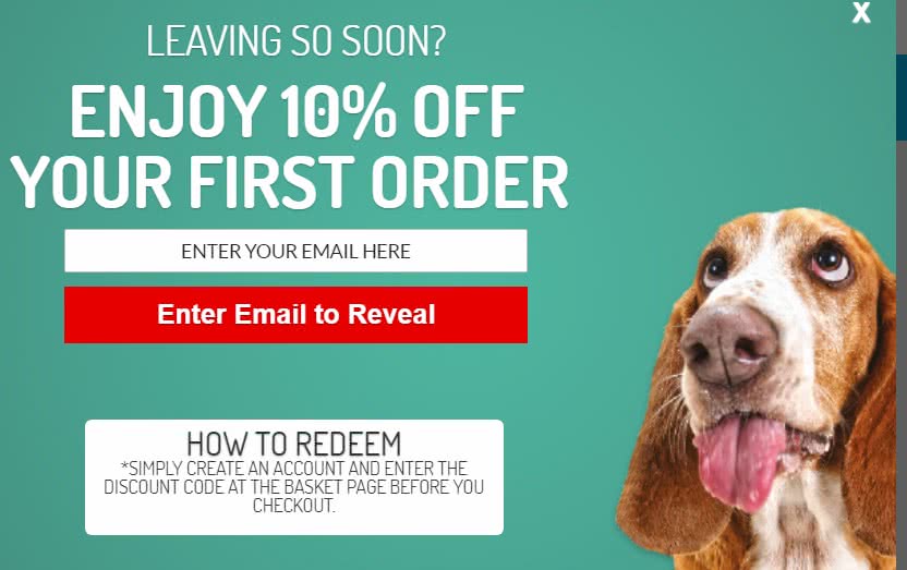 Evermore dog shop food discount code